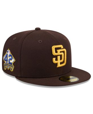 New Era - Men's Brown San Diego Padres 2025 Jackie Robinson Day 59FIFTY Fitted Hat