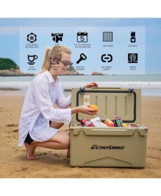 35 Quart Rotomolded Cooler, Built to Stand up to The Rigors of The Journey