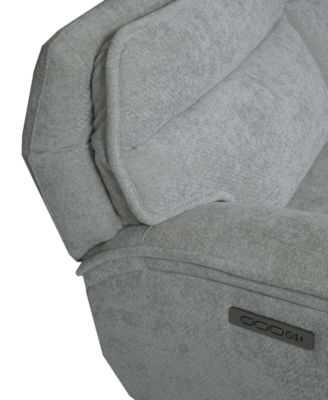 Ozryn 3-Pc. Fabric Sofa with 3 Power Motion Chairs, Exclusively at Macy's