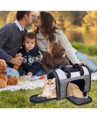 Sport Airline Pet Carrier: 16" - Smoke Grey
