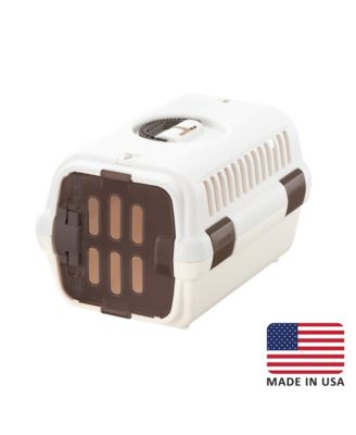 Pet Travel Carrier II: Small - White