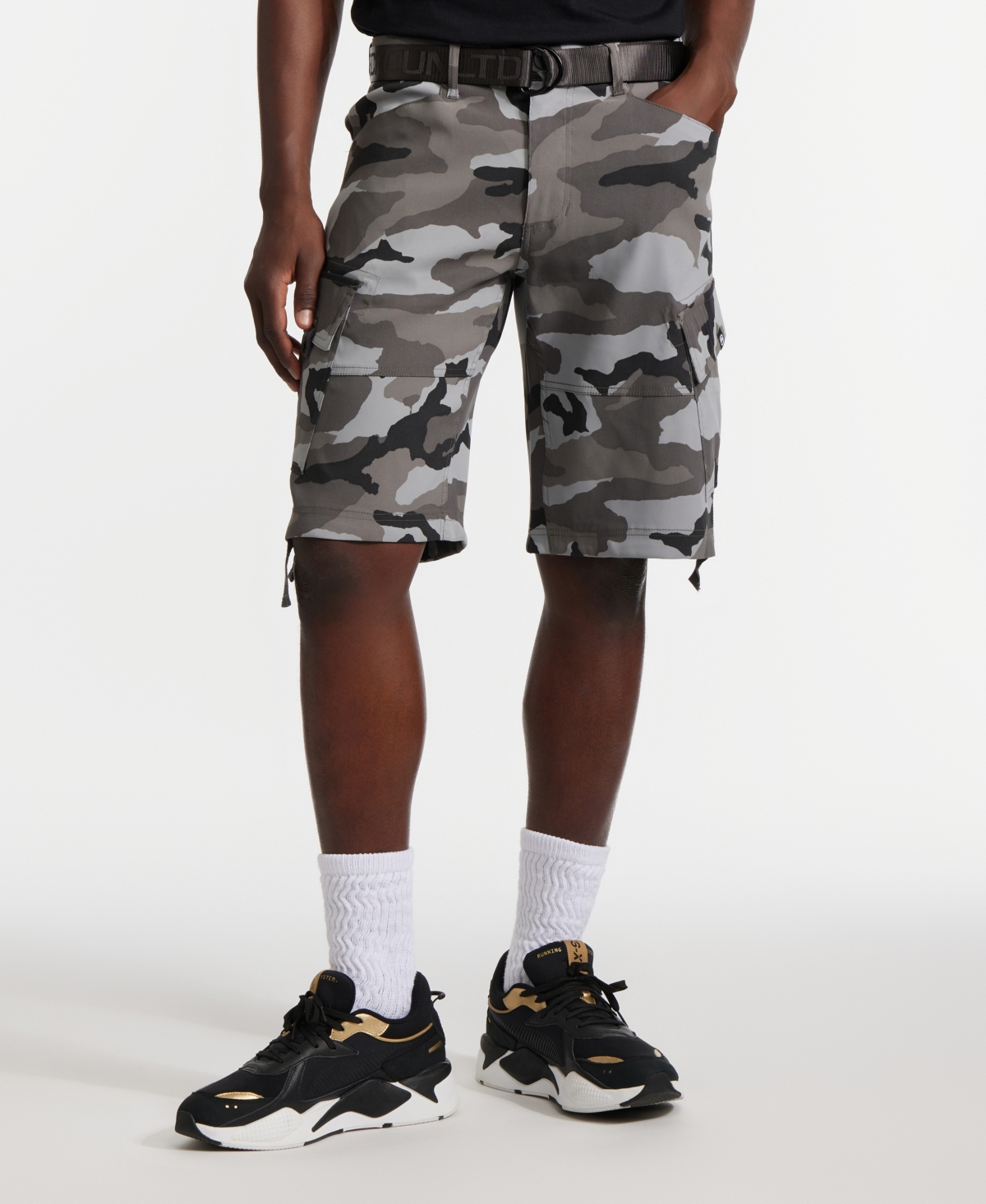 Men's Recon Go Cargo Shorts - Street camo