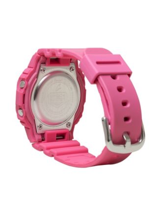 Women's Japanese Quartz Pink Resin Watch, 40.5mm