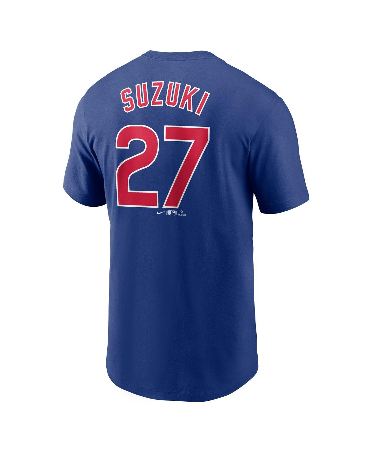Nike Royal Chicago Cubs Fuse Wordmark T-shirt In Royal