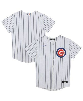 Outerstuff - Preschool White Chicago Cubs Home Blank Replica Jersey