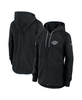 Fanatics - Women's Black Los Angeles Kings Authentic Pro Rink Fleece Full-Zip Jacket