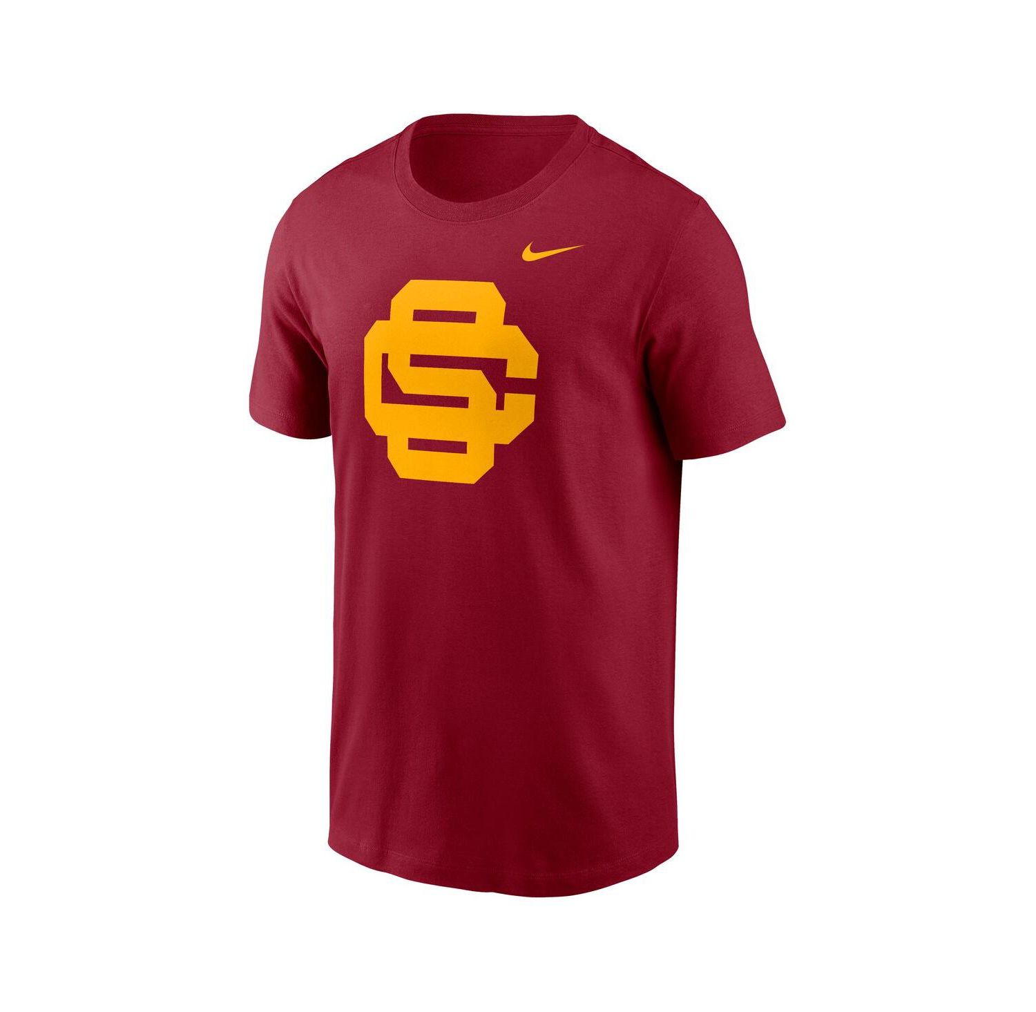 Men's Cardinal USC Trojans Baseball Logo T-Shirt