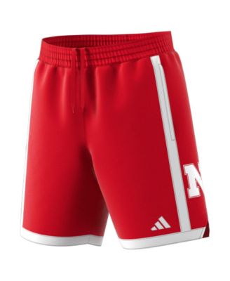 Men's Scarlet Nebraska Huskers Swingman Replica Basketball Shorts