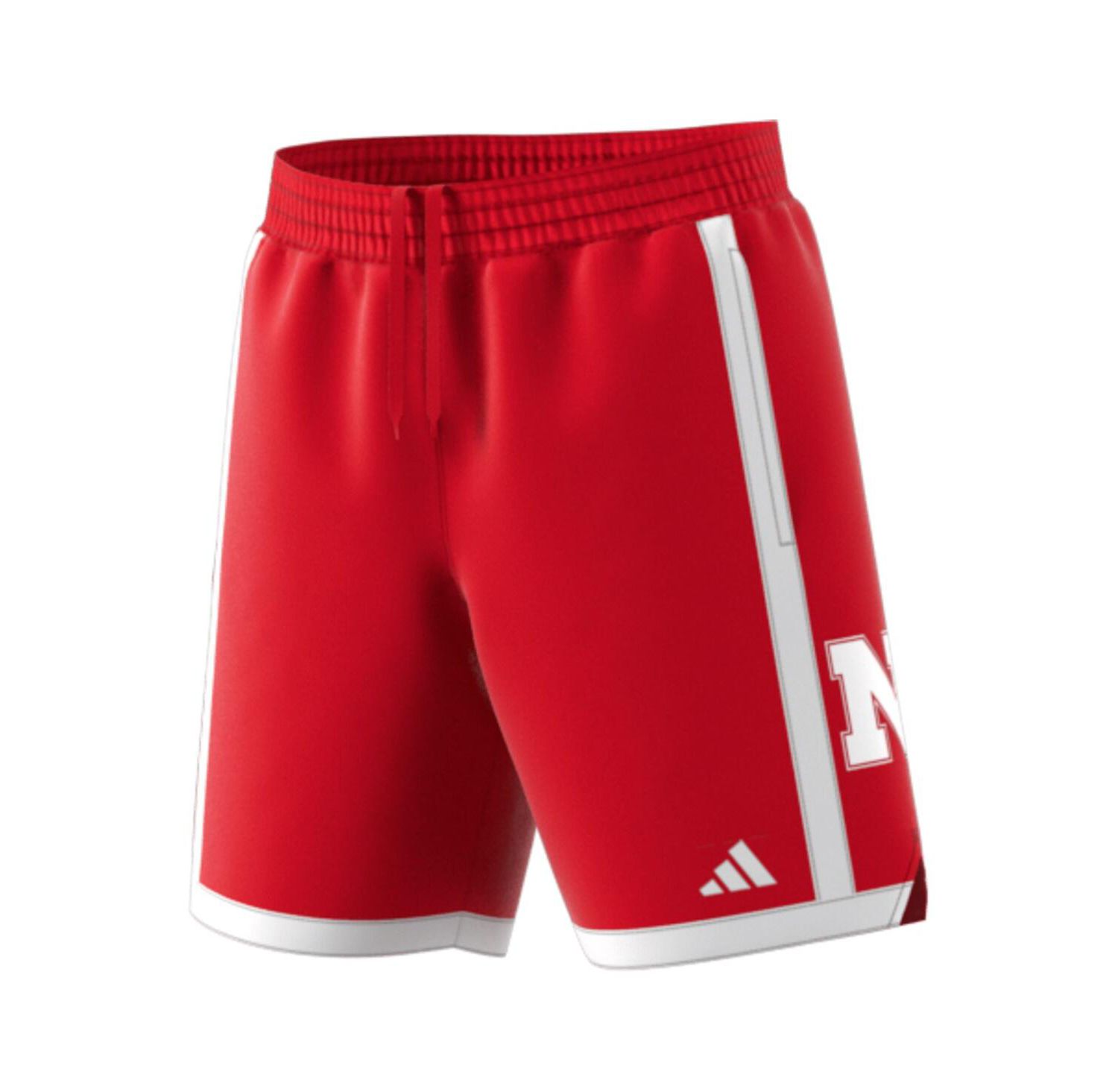 Men's Scarlet Nebraska Huskers Swingman Replica Basketball Shorts