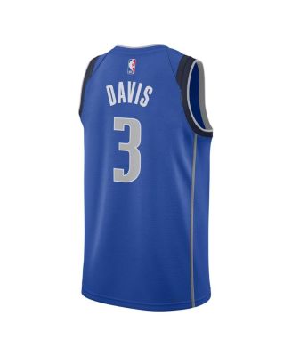Men's and Women's Anthony Davis Blue Dallas Mavericks Swingman Player Jersey