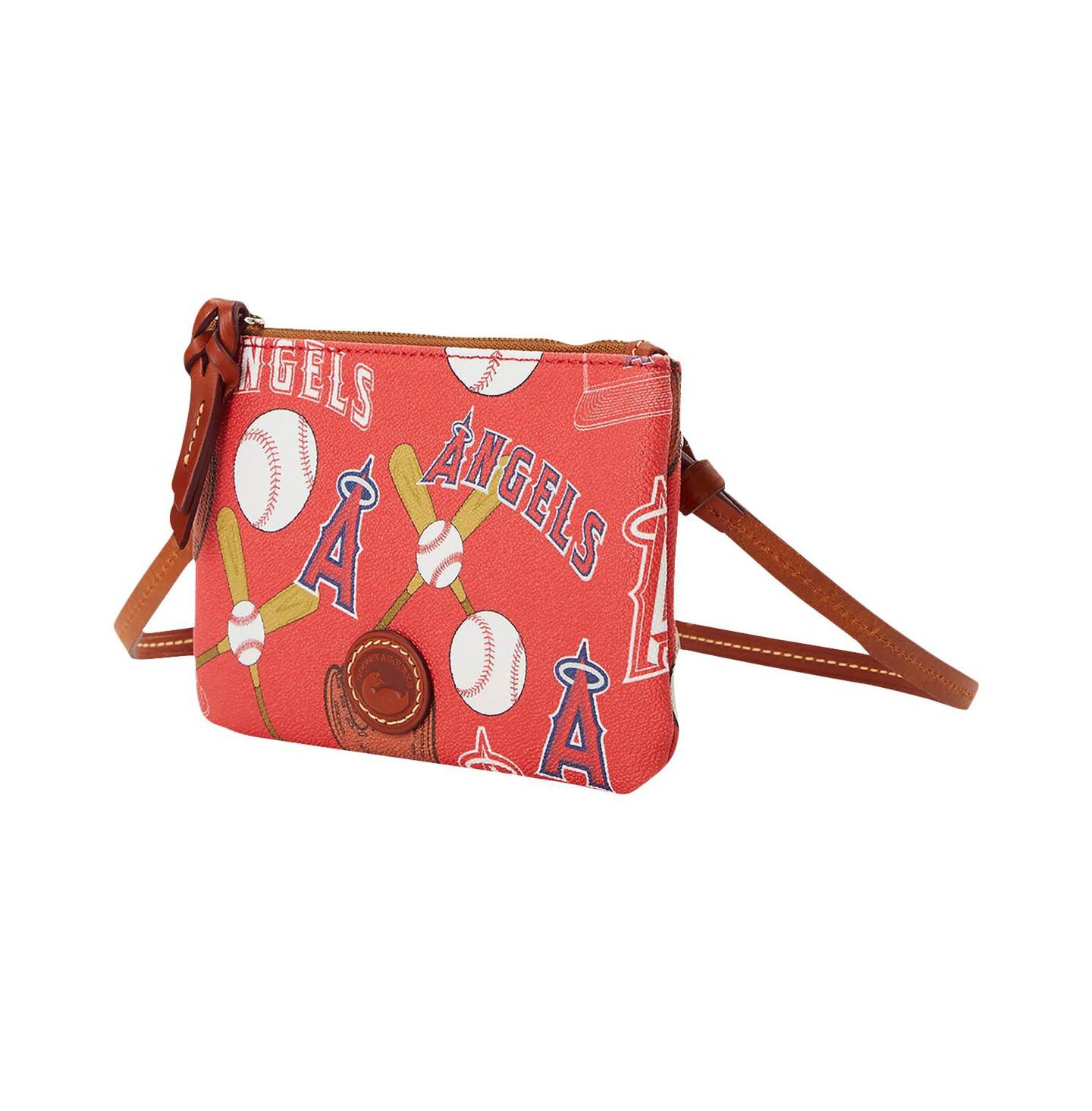 Женская сумка Dooney & Bourke Los Angeles Angels Top Zip Crossbody Purse — фото 3