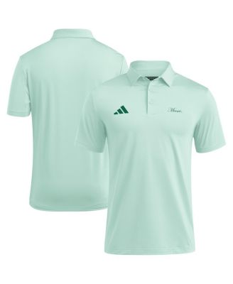 adidas - Men's Green Miami Hurricanes Ultimate 365 Polo