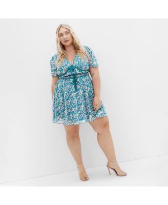 Plus Size Cara Print Dress