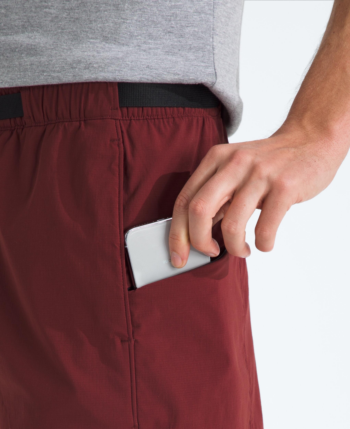 Shop The North Face Men's Class V Pathfinder Belted Shorts In Sumac