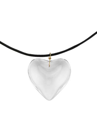 Glass Heart Necklace