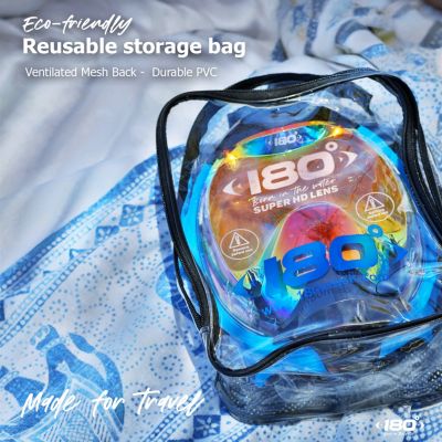 MOFLOW+ IRRIDIUM Full Face Snorkel Mask Yellow S/M – Panoramic View, CO2-Free, 4X Oxygen, Anti-Fog, Camera Mount, Silicone, Premium Straps