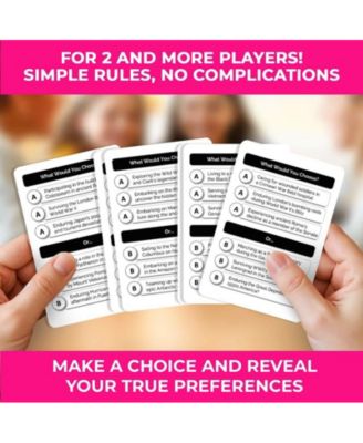 What Would You Choose - Family Card Game for Kids Ages 6-8