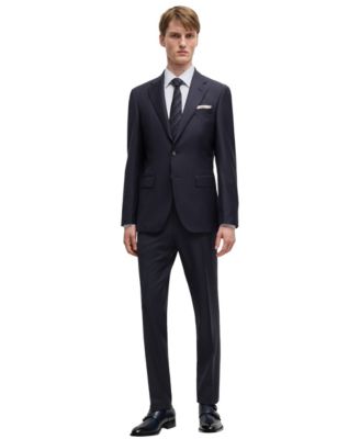 Men's Virgin Wool Slim-Fit Jacket