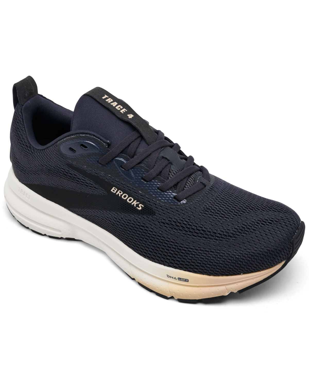 Women's Trace 4 Running Sneakers from Finish Line - Ebony, Black, Almond