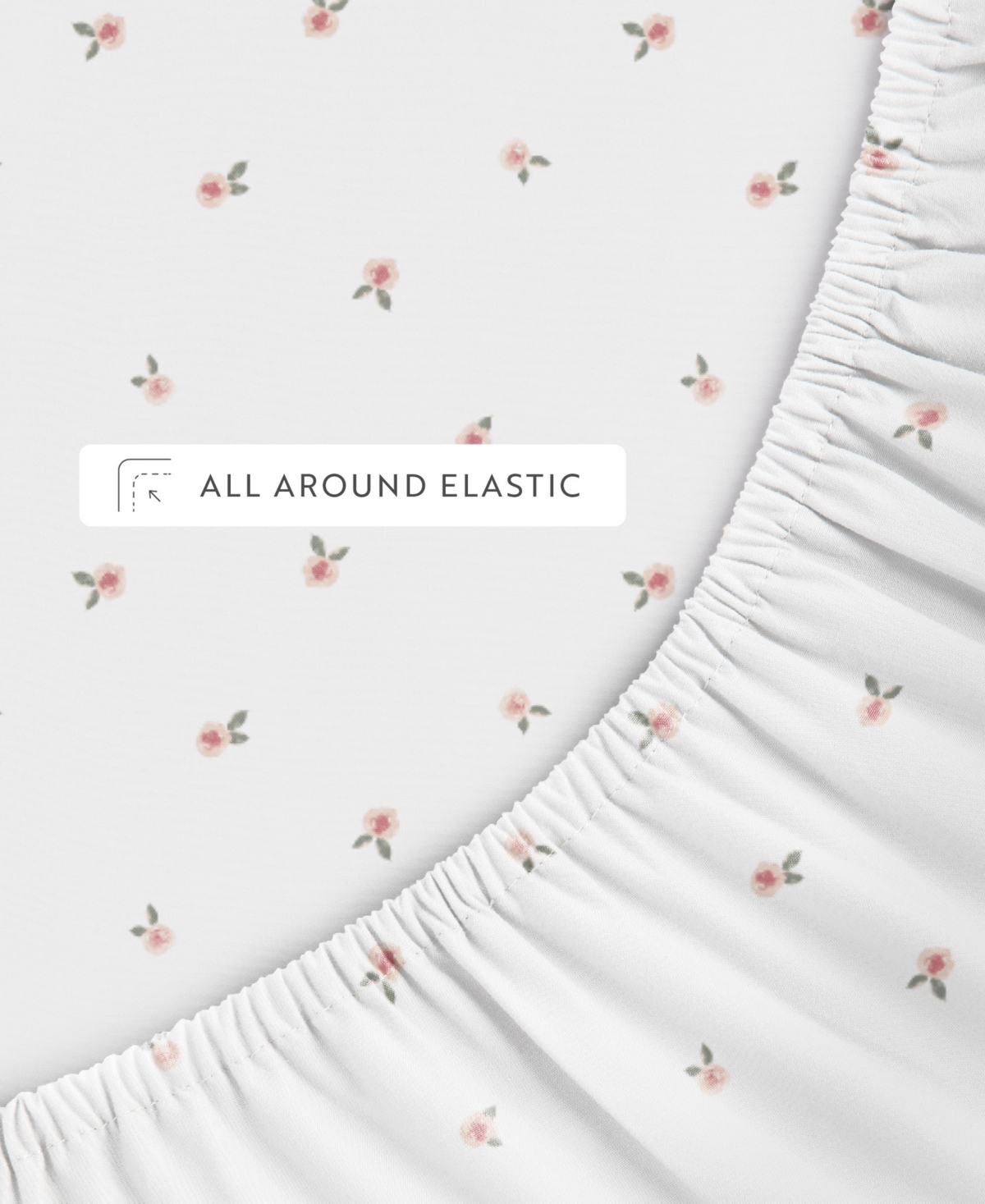 Kaycie Gray Printed Microfiber 4-pc. Sheet Set, Full