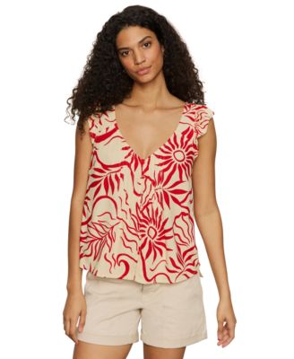 Sanctuary - Women's The Time Off Printed Sleeveless Top