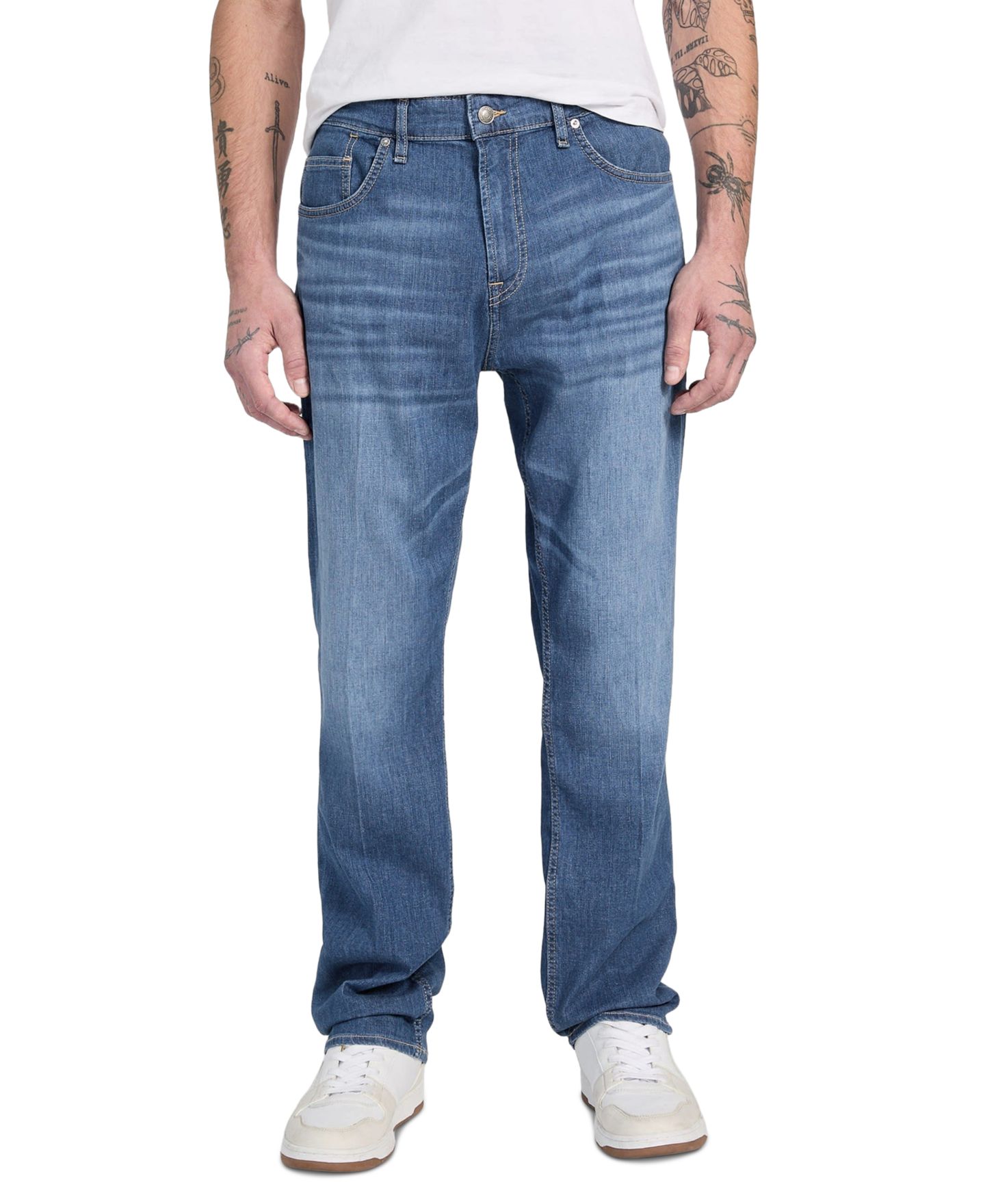 Мужские джинсы GUESS Rodeo Regular-Fit Stretch, цвет: The Driftwood — фото 1