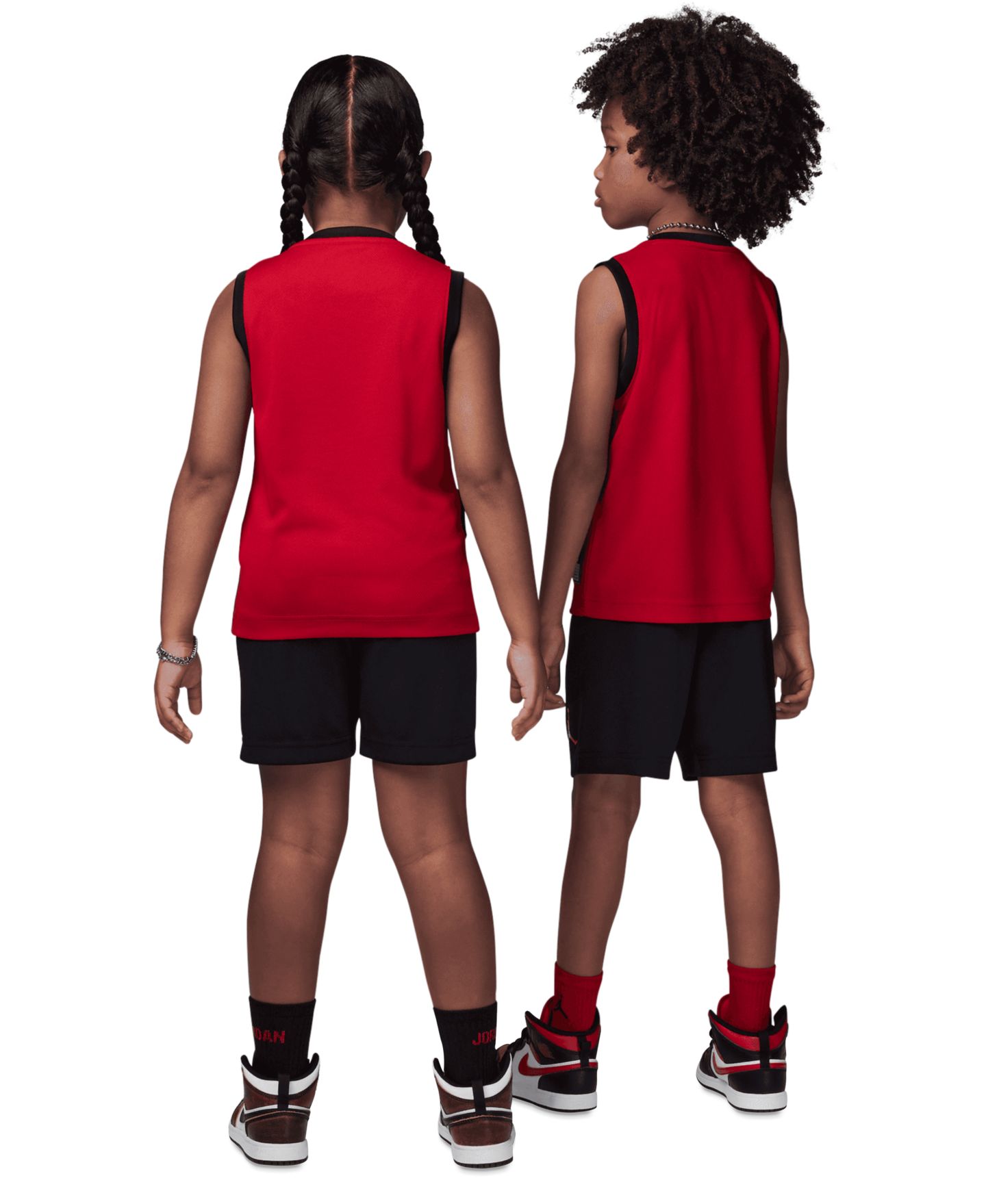 Комплекты Jordan 23 Jersey 2-Piece Set для мальчиков, цвет: Чёрный — фото 3