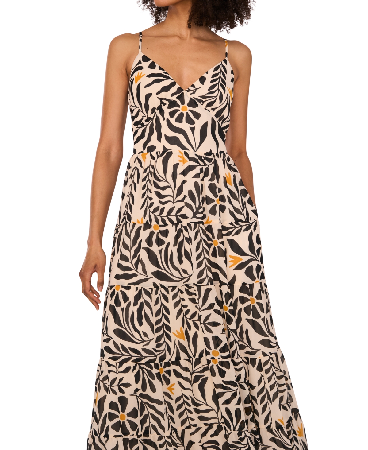 1.state Tiered Maxi Sundress