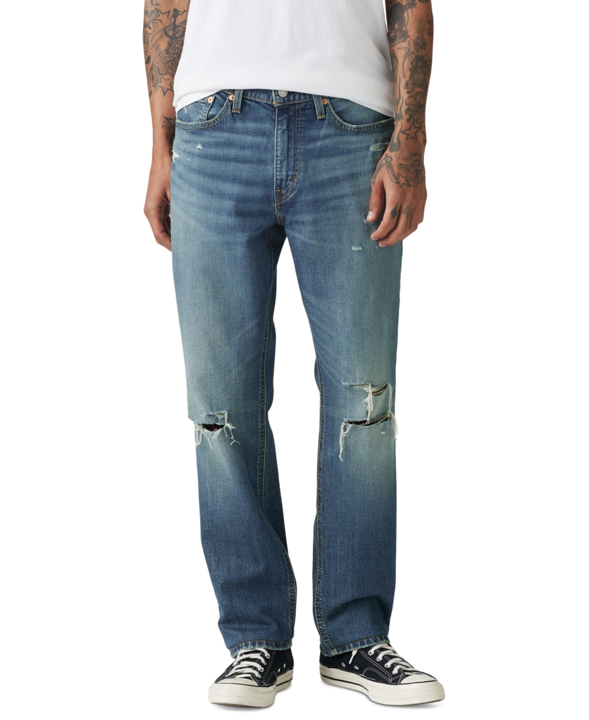 Levi's Men's 541 Athletic Taper Fit Stretch Jeans In Blue