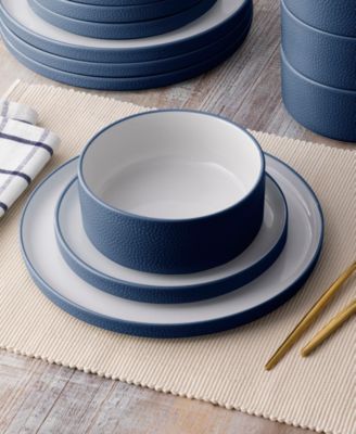 Colortex Stone 12-Piece Dinnerware Set, Service for 4