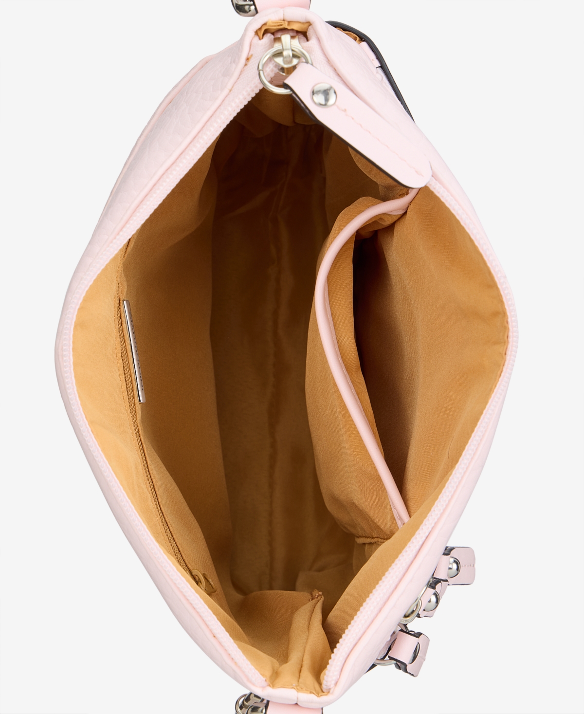 Giani Bernini Pebble Crossbody, Created For Macy's In Rose Water