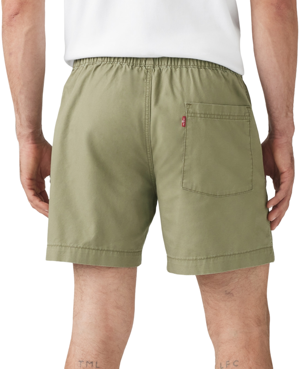 Levi's Men's Relaxed-fit Drawstring Shorts In Deep Lichen Green