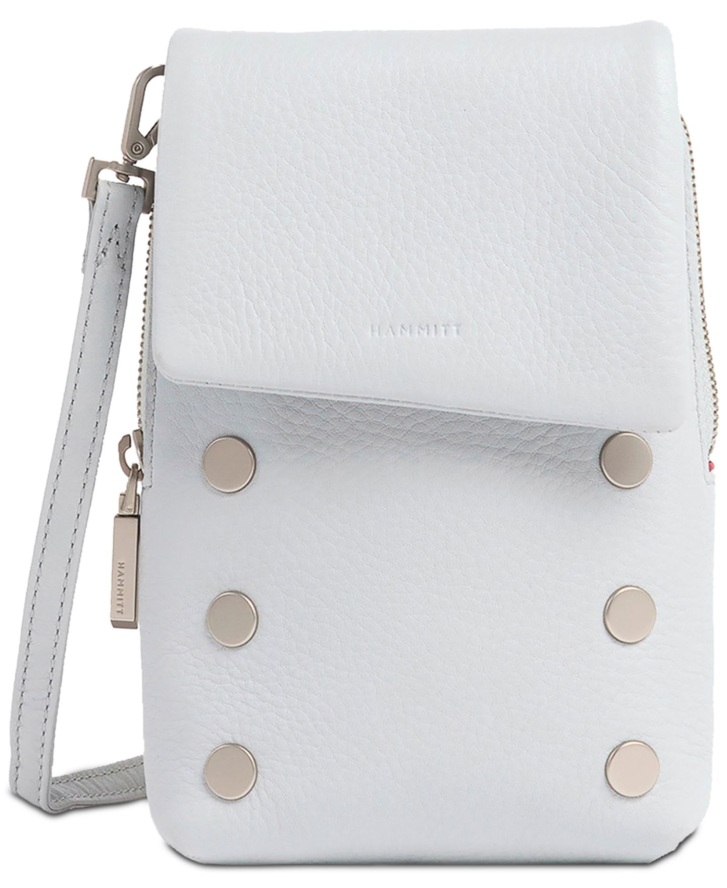 Женская сумка Hammitt VIP Mini Mobile Leather Crossbody Handbag, цвет: Bluebird — фото 1