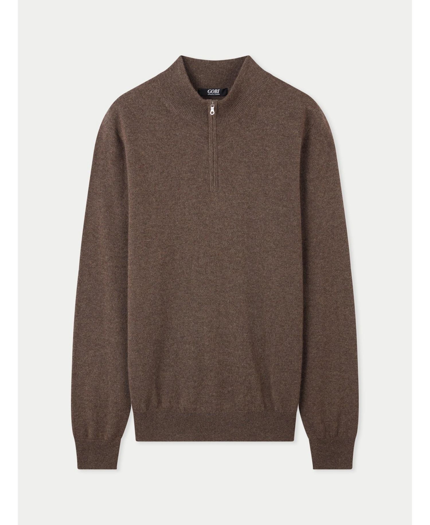 Men's Cashmere Half-Zip Sweater