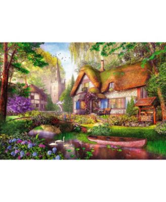 Premium Plus 1000 Piece Puzzle - The Woodland Cottage