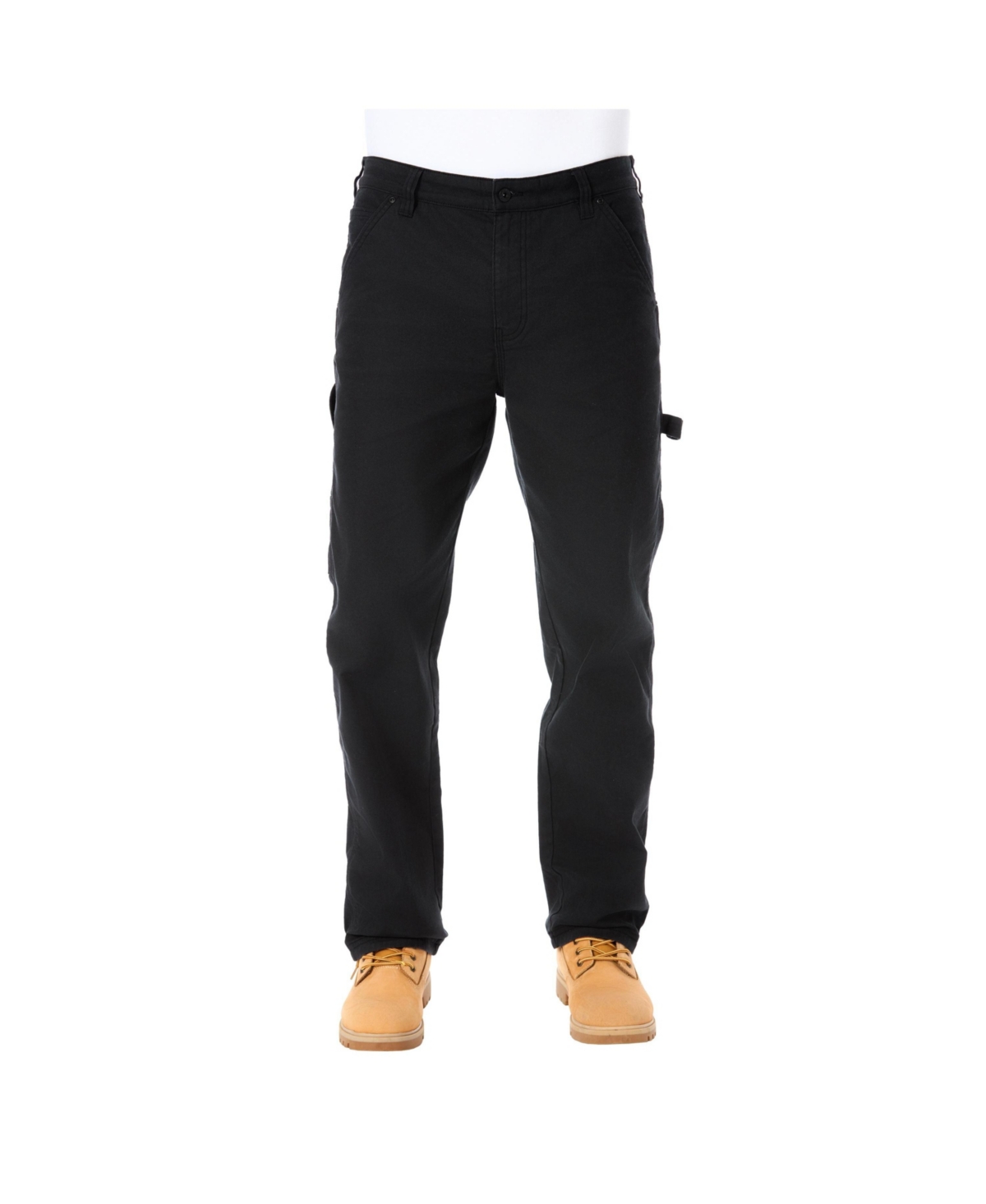 Men's Stretch Duck Canvas Carpenter Pant - Black