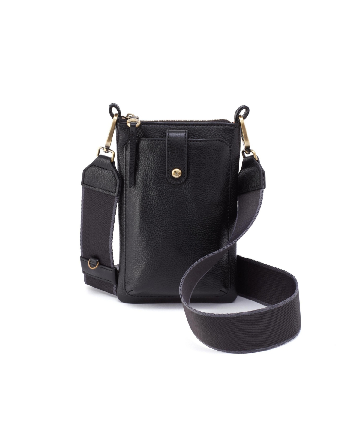 Cass Phone Crossbody - Black