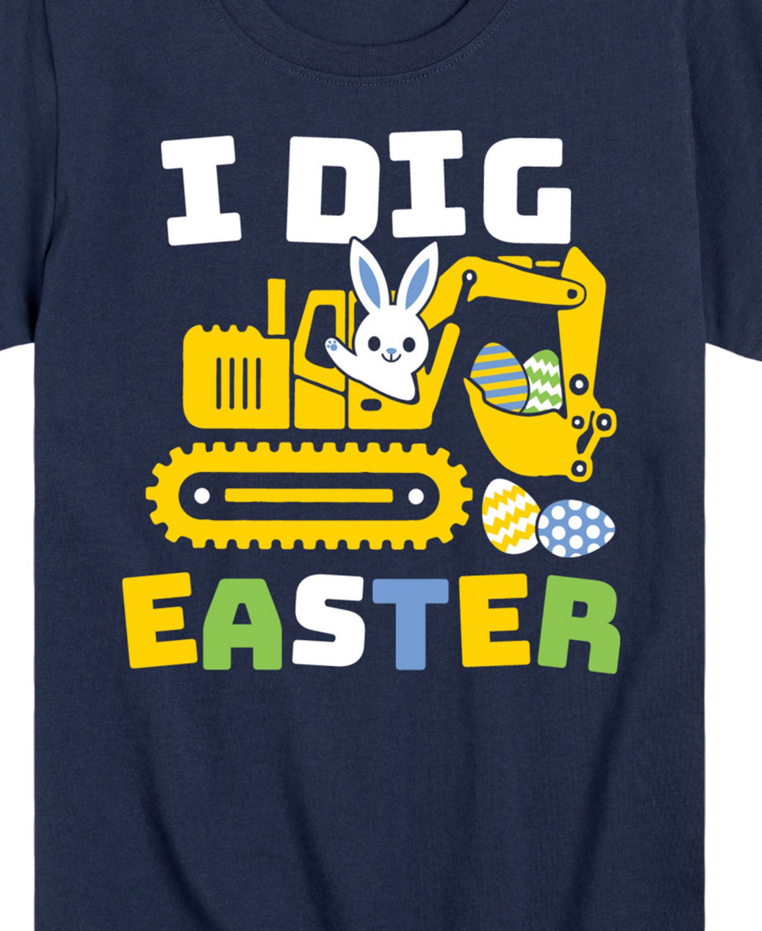 Big Boys I Dig Easter Graphic T-Shirt