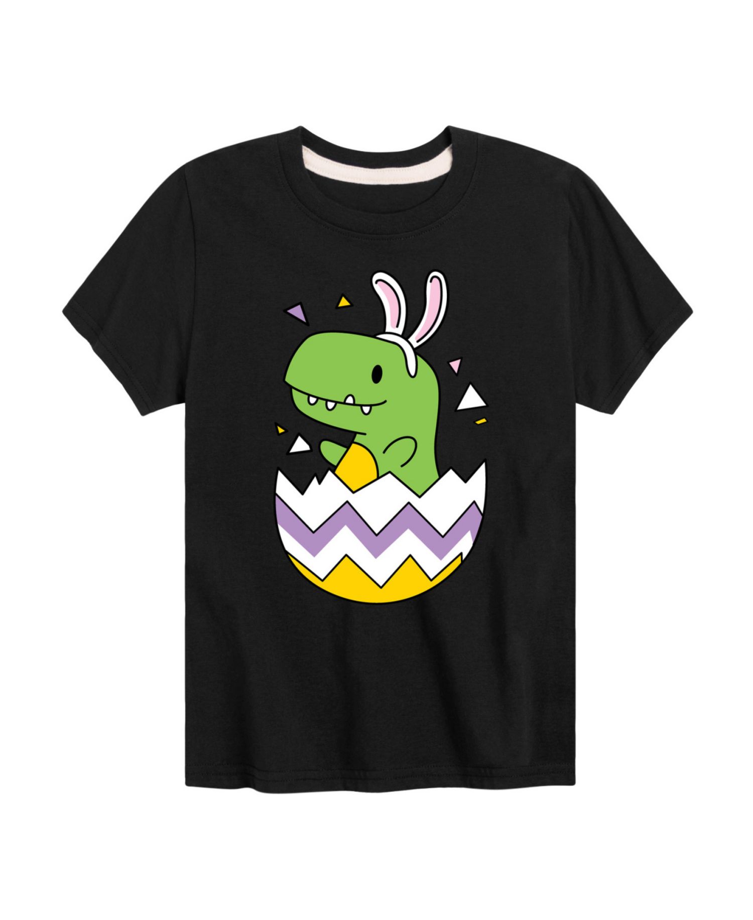 Big Boys Happy Easter Dino Egg Graphic T-Shirt