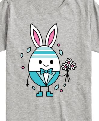 Toddler Boys Happy Easter Bunny Egg Graphic T-Shirt