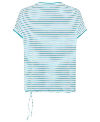 Women's Mixed Print Embellished T-Shirt