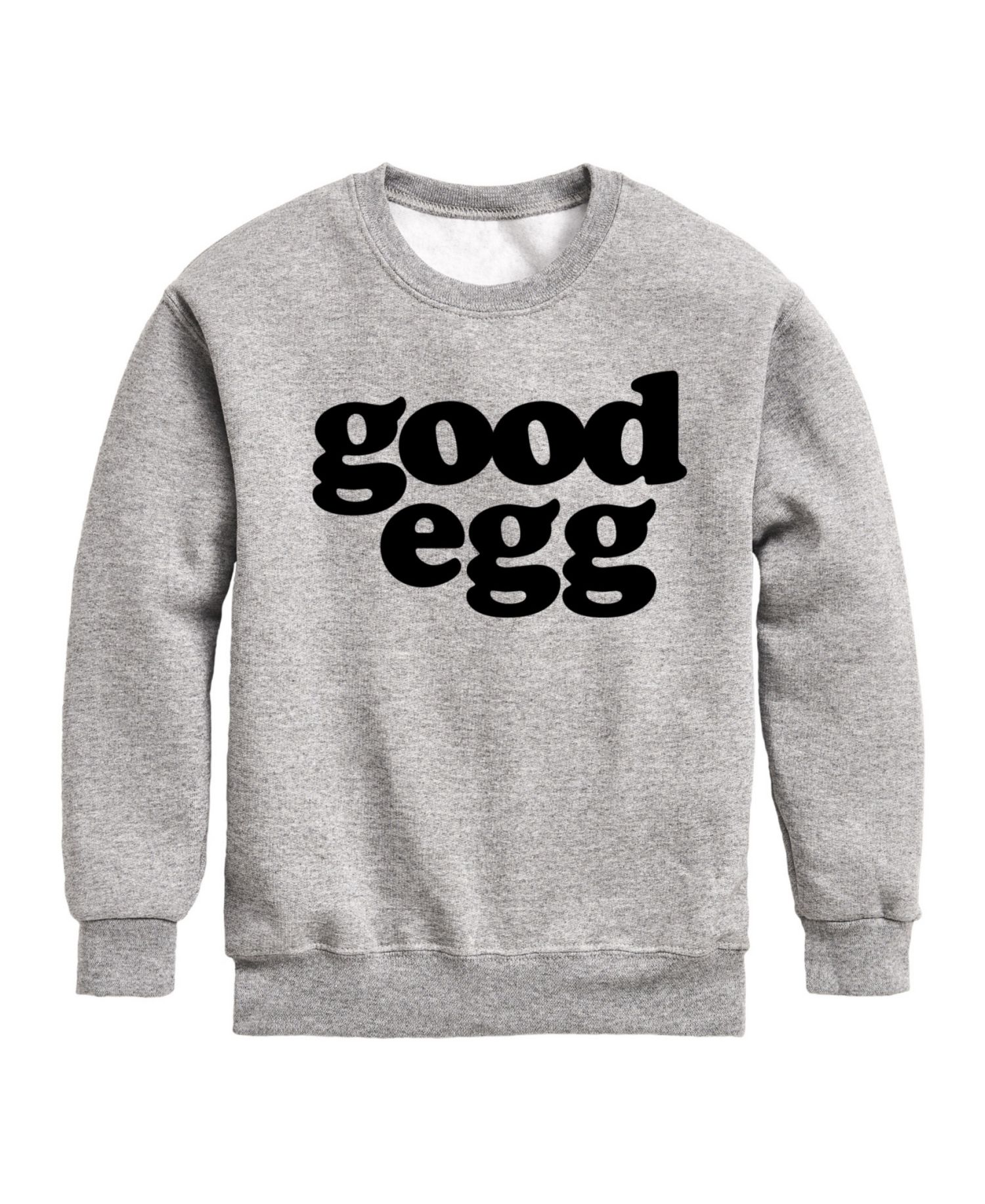Big Boys Easter Good Egg Graphic Fleece Sweatshirt
