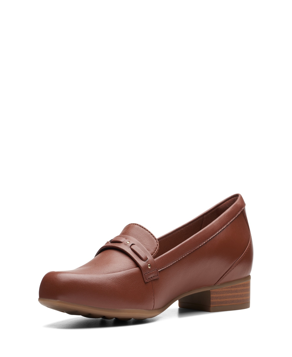Clarks Women's Juliet Bay Slip-on Loafer Flats In Tan Leather