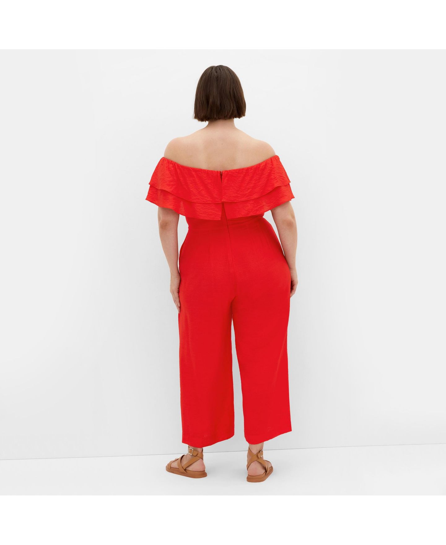 Женский комбинезон CITY CHIC Poppy Jumpsuit, цвет: Закатный — фото 4