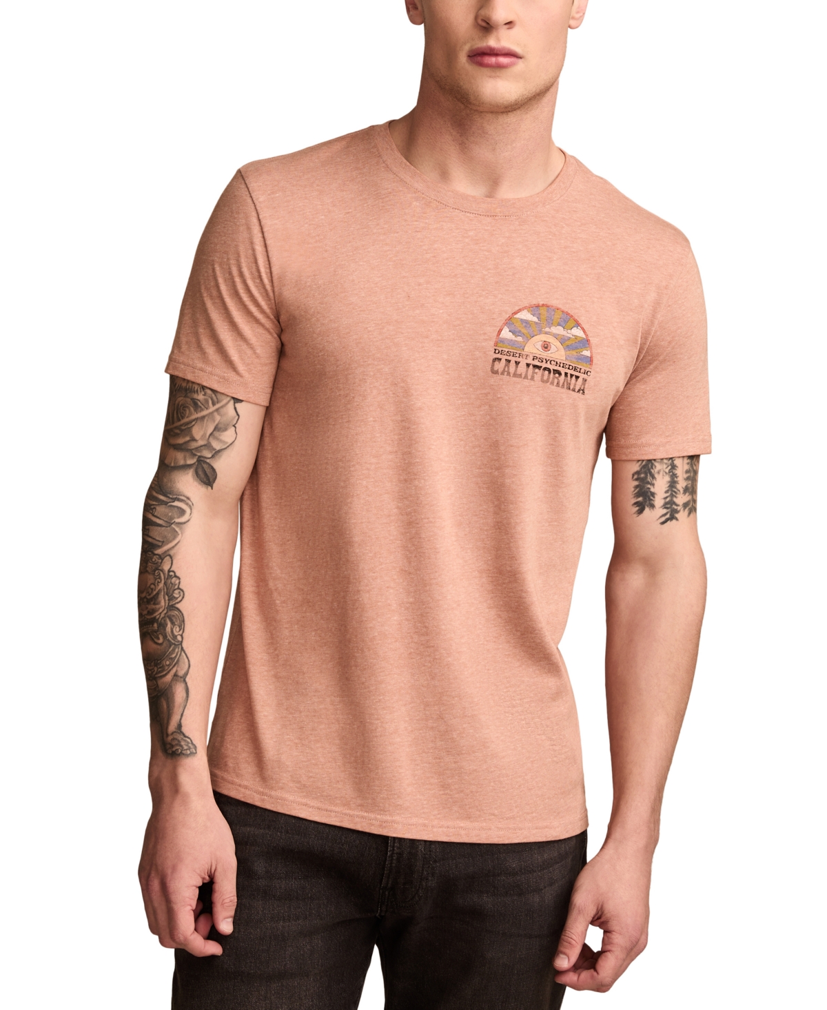 Men's California Desert Music Short Sleeve Crewneck Graphic T-Shirt - Sierra