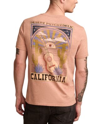 Lucky Brand - Men's California Desert Music Short Sleeve Crewneck Graphic T-Shirt