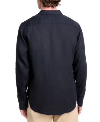 Men's Napa Relaxed-Fit Textured Button-Down Shirt