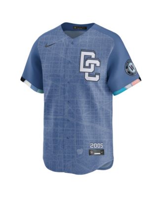 Men's Blue Washington Nationals 2025 City Connect Limited Jersey