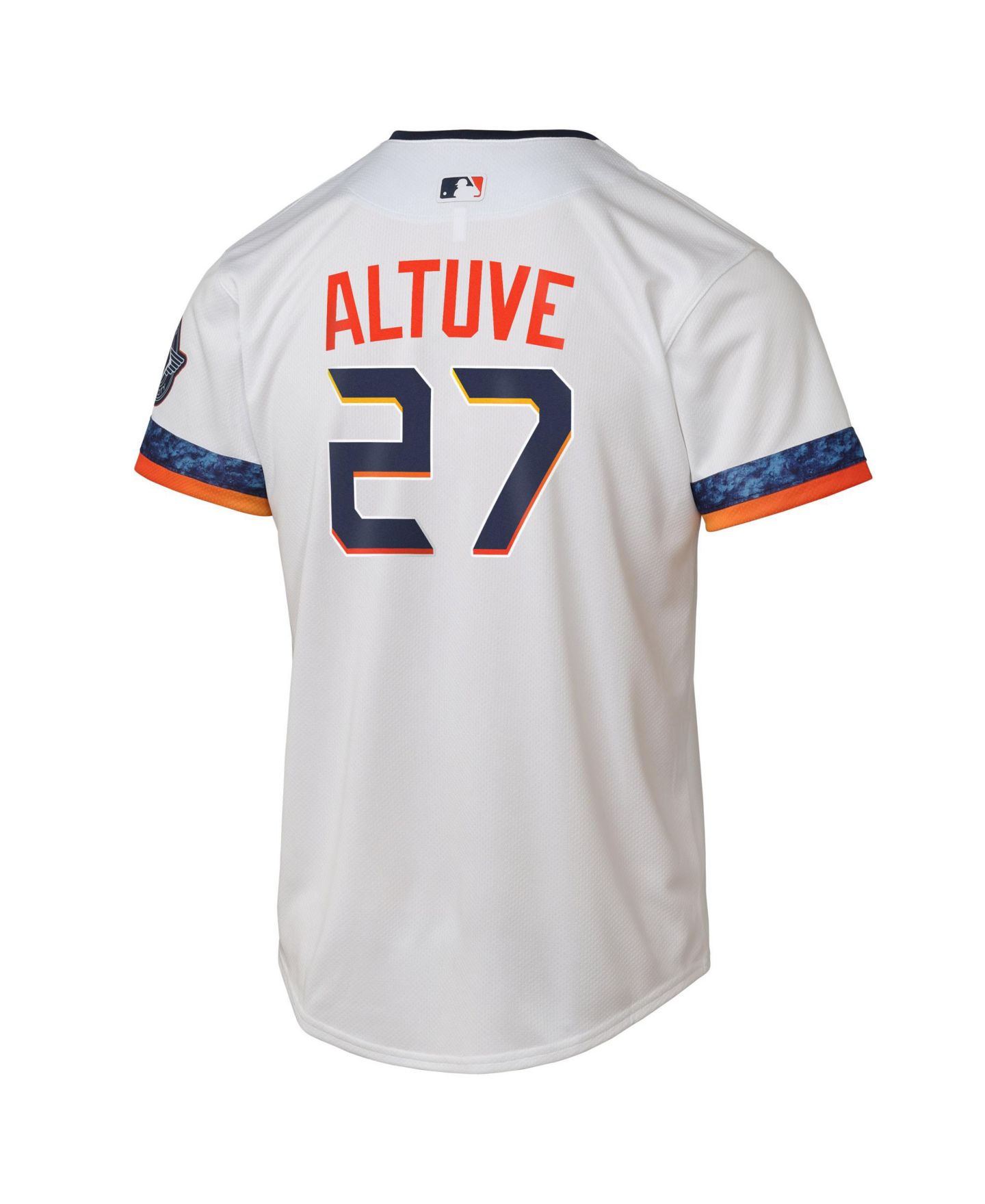 Детское джерси Nike Jose Altuve Houston Astros 2025 City Connect Limited Player, White — фото 3