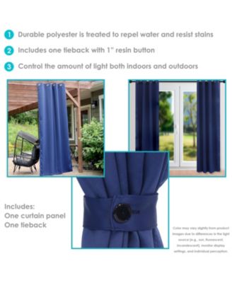 Blackout Curtain Panel with Grommet Top